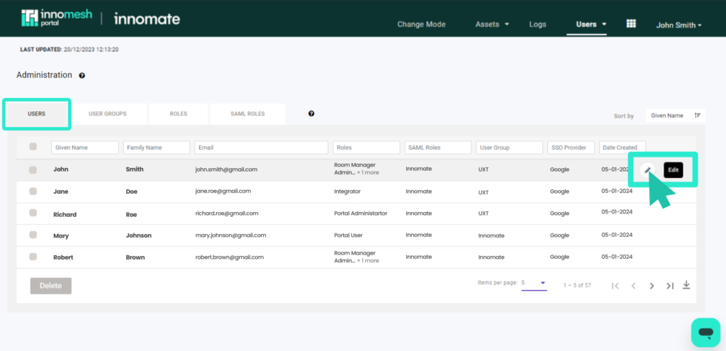 Users Management